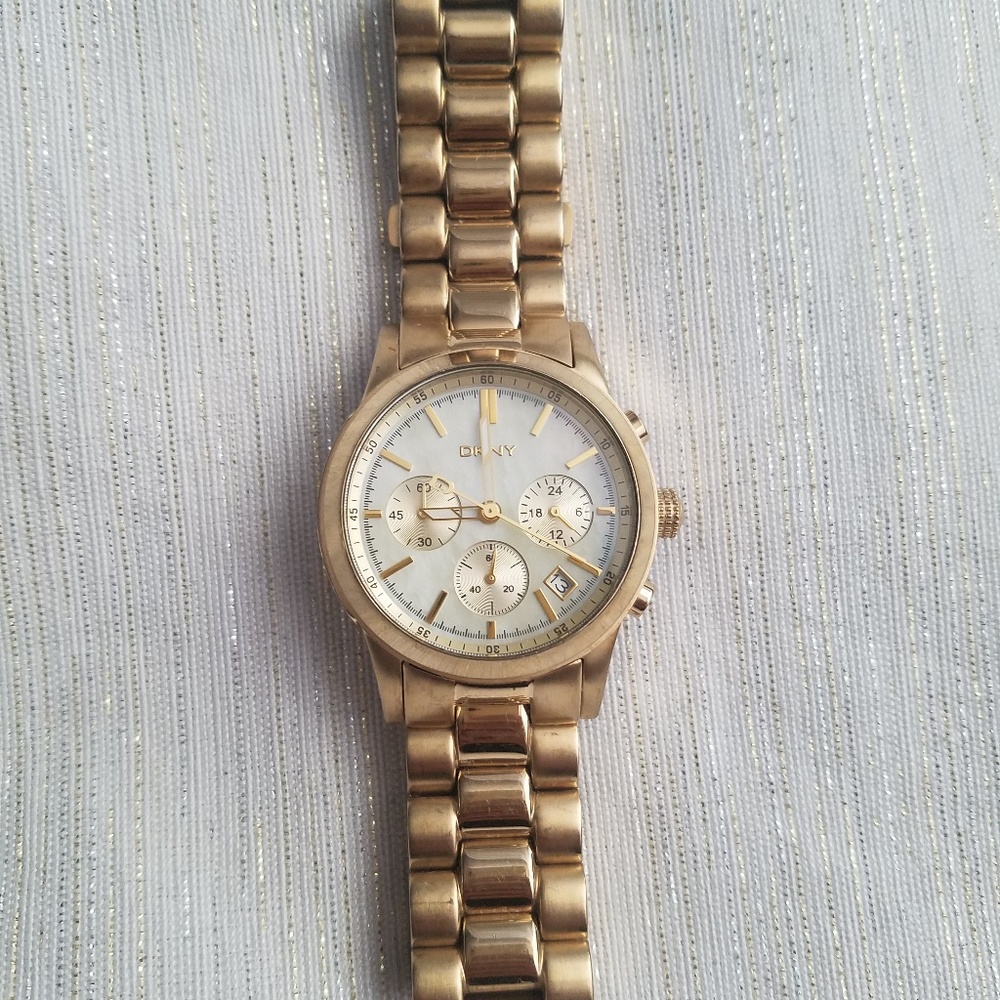 DKNY Gold-toned Watch NY-8062